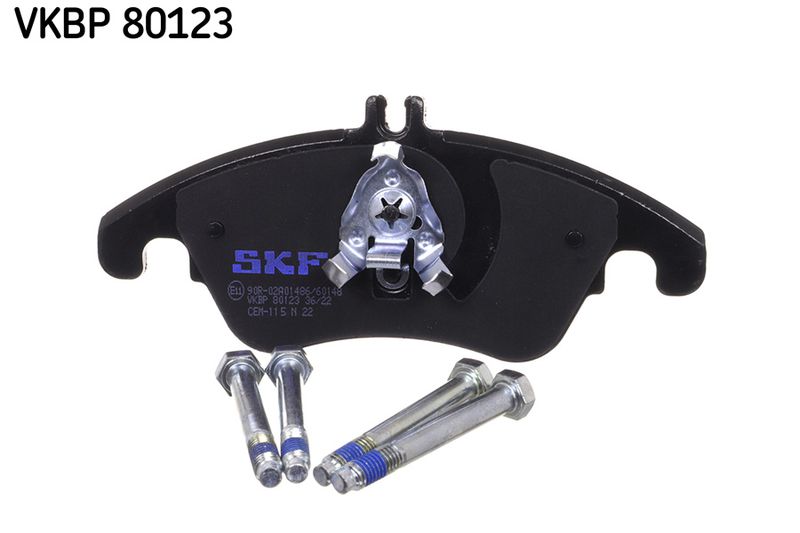 SKF VKBP80123 Комплект гальмівних накладок, дискове гальмо