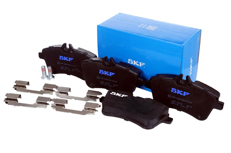 SKF VKBP80126 Комплект гальмівних накладок, дискове гальмо