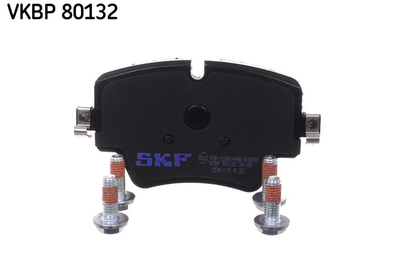 SKF VKBP80132 Комплект гальмівних накладок, дискове гальмо