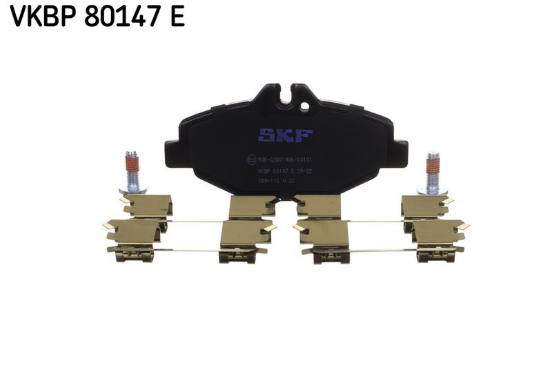 SKF VKBP80147E Комплект гальмівних накладок, дискове гальмо