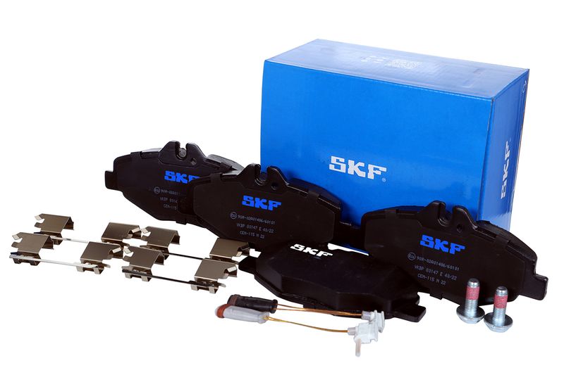 SKF VKBP80147E Комплект гальмівних накладок, дискове гальмо