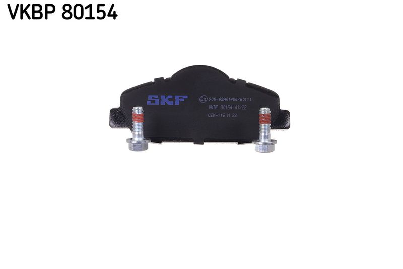 SKF VKBP80154 Комплект гальмівних накладок, дискове гальмо