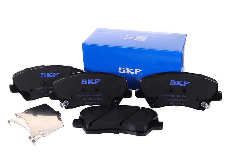SKF VKBP80161A Комплект гальмівних накладок, дискове гальмо