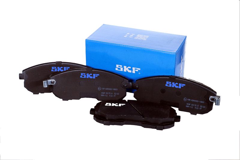 SKF VKBP80175A Комплект гальмівних накладок, дискове гальмо