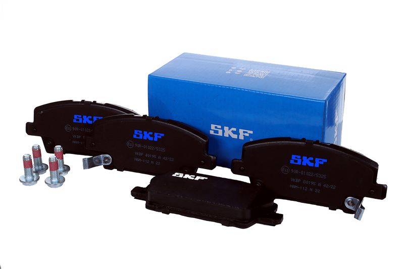 SKF VKBP80195A Комплект гальмівних накладок, дискове гальмо