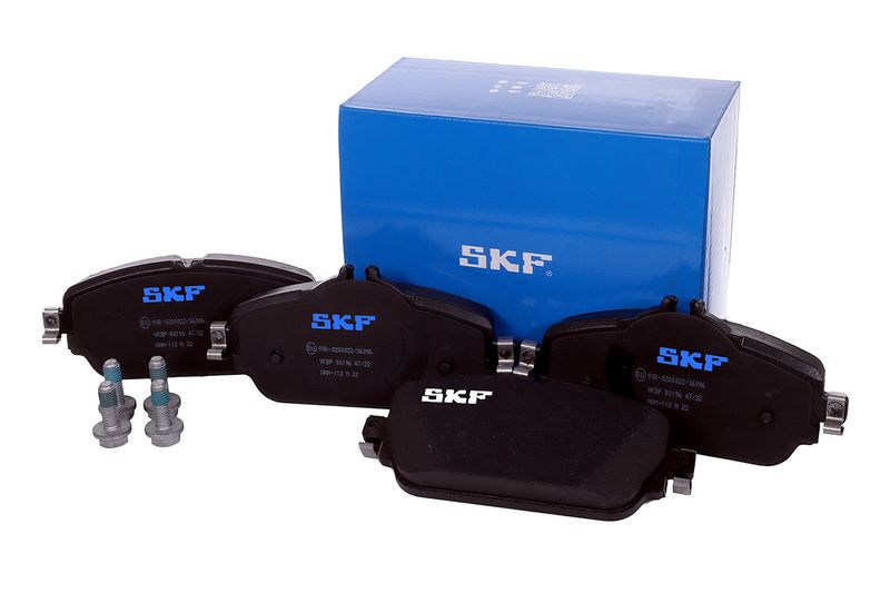 SKF VKBP80196 Комплект гальмівних накладок, дискове гальмо