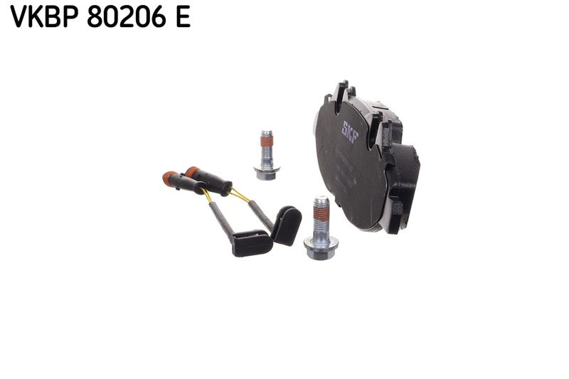 SKF VKBP80206E Комплект гальмівних накладок, дискове гальмо