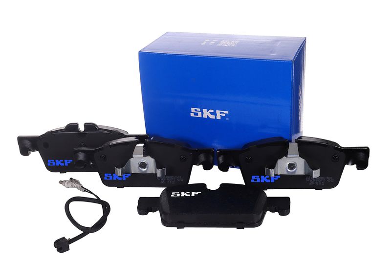 SKF VKBP80207E Комплект гальмівних накладок, дискове гальмо