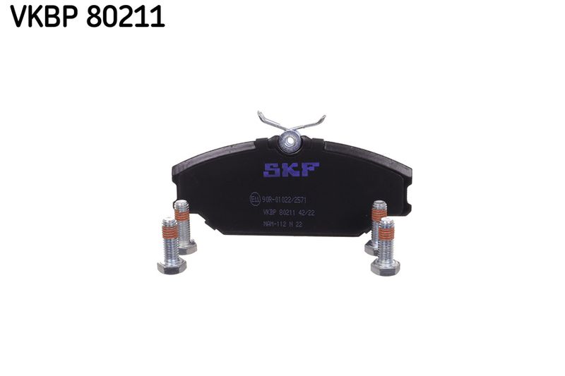 SKF VKBP80211 Комплект гальмівних накладок, дискове гальмо