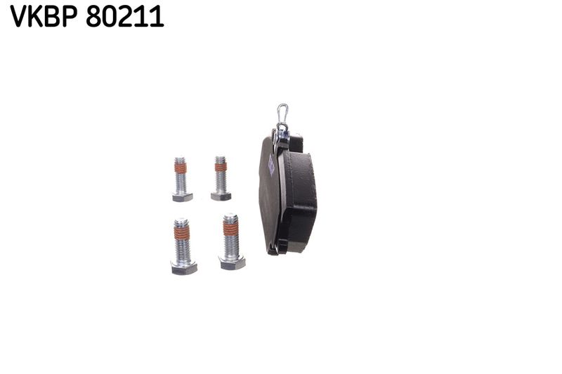 SKF VKBP80211 Комплект гальмівних накладок, дискове гальмо