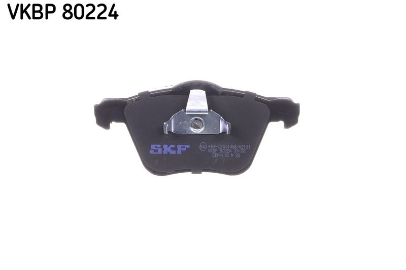 SKF VKBP80224 Комплект гальмівних накладок, дискове гальмо