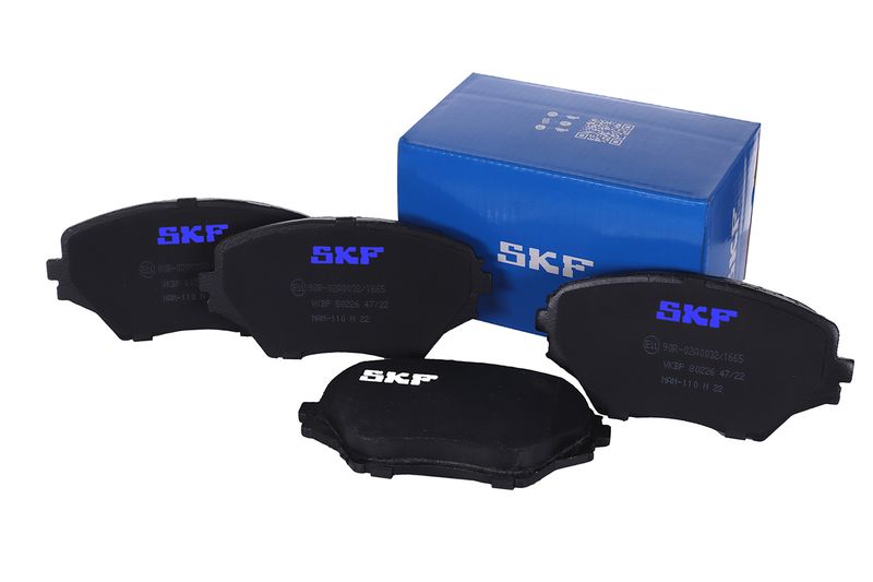 SKF VKBP80226 Комплект гальмівних накладок, дискове гальмо