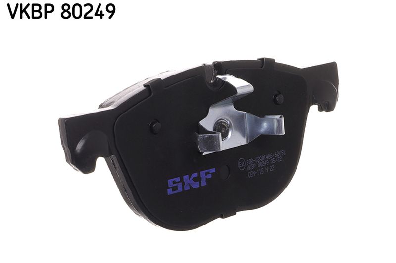 SKF VKBP80249 Комплект гальмівних накладок, дискове гальмо