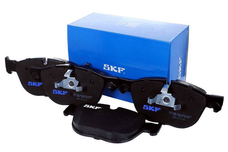 SKF VKBP80249 Комплект гальмівних накладок, дискове гальмо