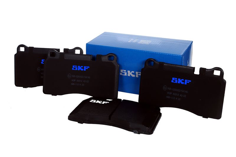 SKF VKBP80312 Комплект гальмівних накладок, дискове гальмо