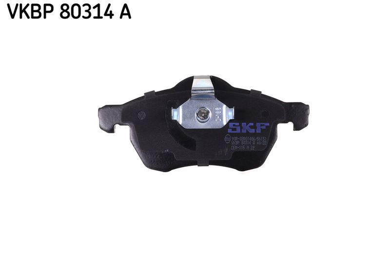 SKF VKBP80314A Комплект гальмівних накладок, дискове гальмо