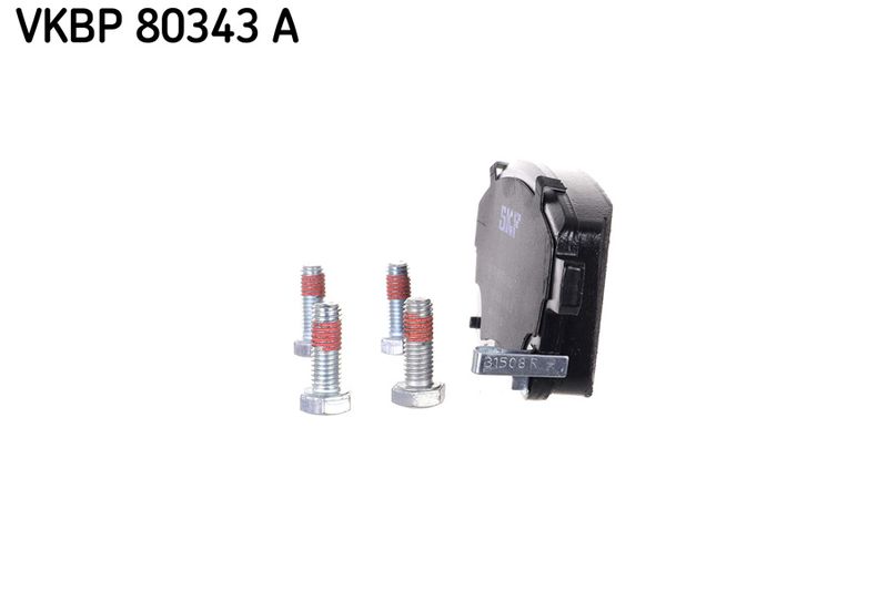 SKF VKBP80343A Комплект гальмівних накладок, дискове гальмо