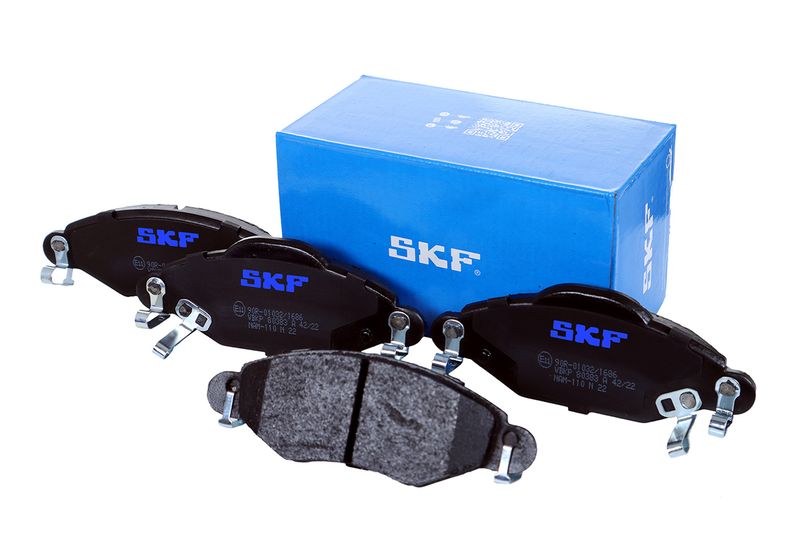 SKF VKBP80383A Комплект гальмівних накладок, дискове гальмо