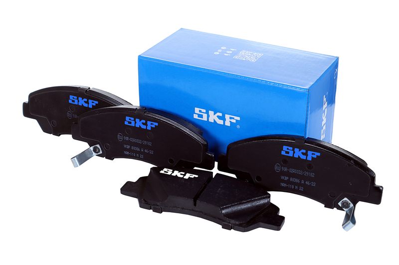 SKF VKBP80386A Комплект гальмівних накладок, дискове гальмо