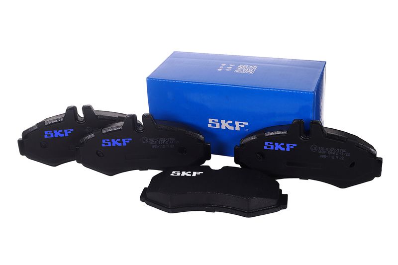 SKF VKBP80412 Комплект гальмівних накладок, дискове гальмо
