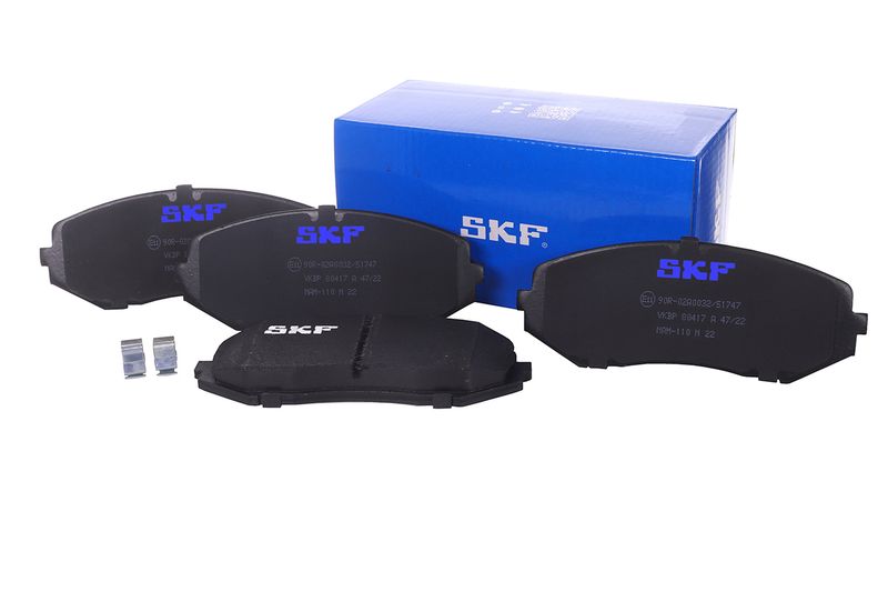 SKF VKBP80417A Комплект гальмівних накладок, дискове гальмо