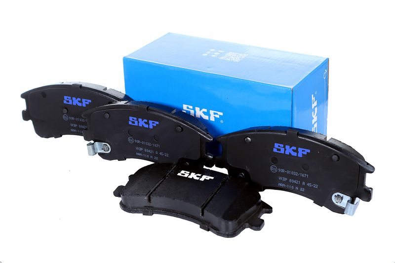SKF VKBP80421A Комплект гальмівних накладок, дискове гальмо