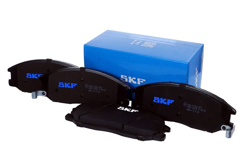 SKF VKBP80436A Комплект гальмівних накладок, дискове гальмо