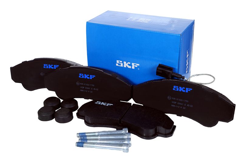 SKF VKBP80441E Комплект гальмівних накладок, дискове гальмо