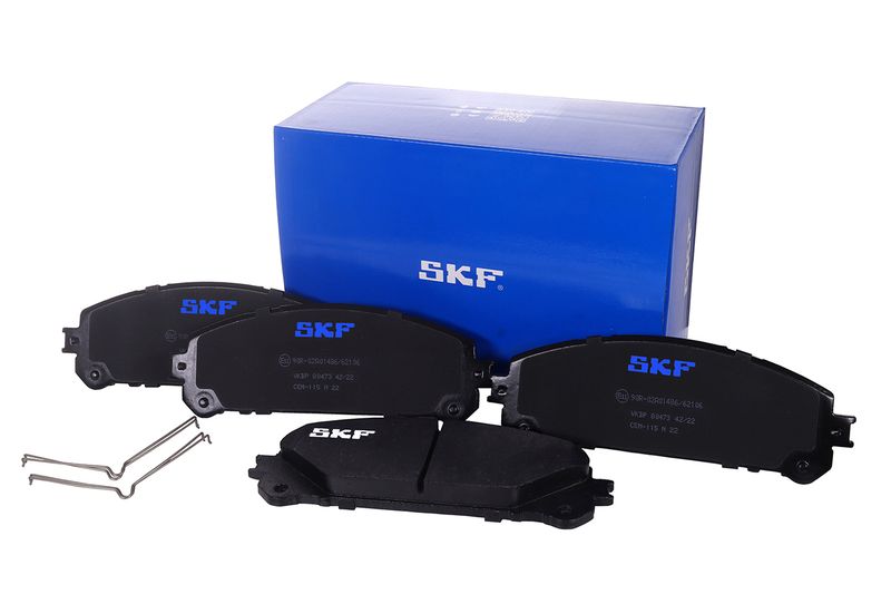 SKF VKBP80473 Комплект гальмівних накладок, дискове гальмо