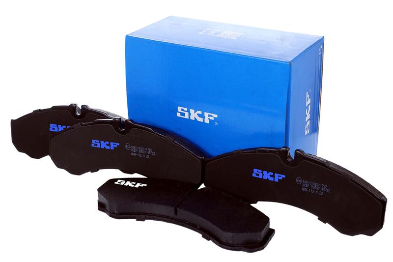 SKF VKBP80507 Комплект гальмівних накладок, дискове гальмо