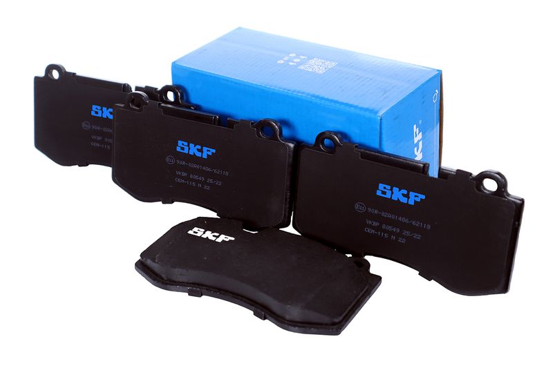 SKF VKBP80549 Комплект гальмівних накладок, дискове гальмо