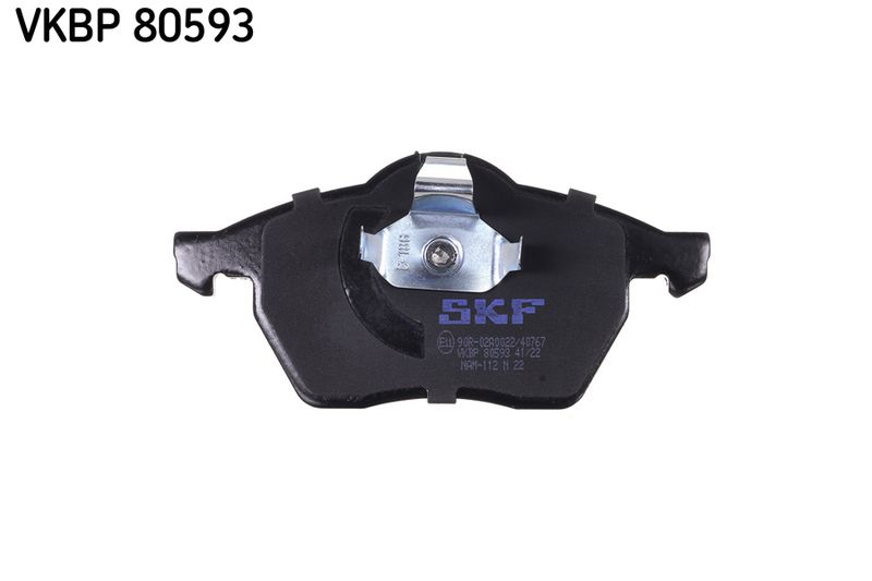 SKF VKBP80593 Комплект гальмівних накладок, дискове гальмо