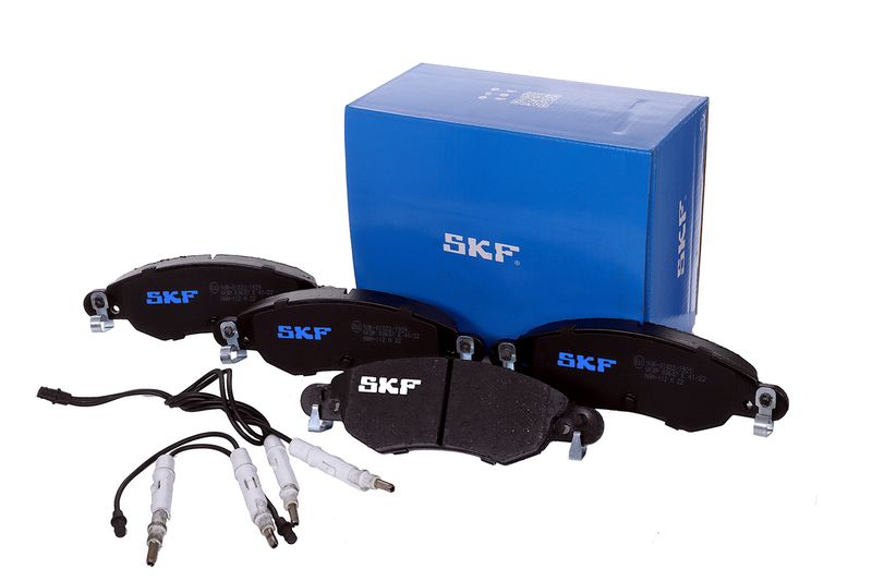 SKF VKBP80607E Комплект гальмівних накладок, дискове гальмо