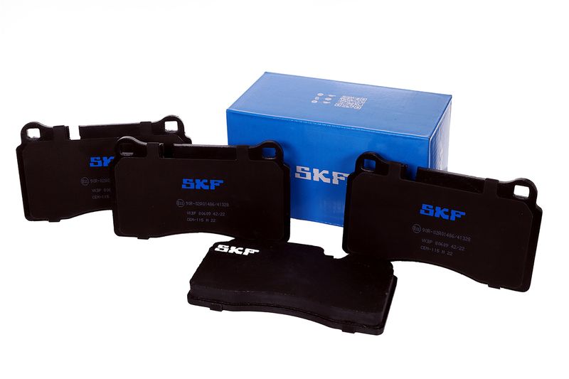 SKF VKBP80609 Комплект гальмівних накладок, дискове гальмо