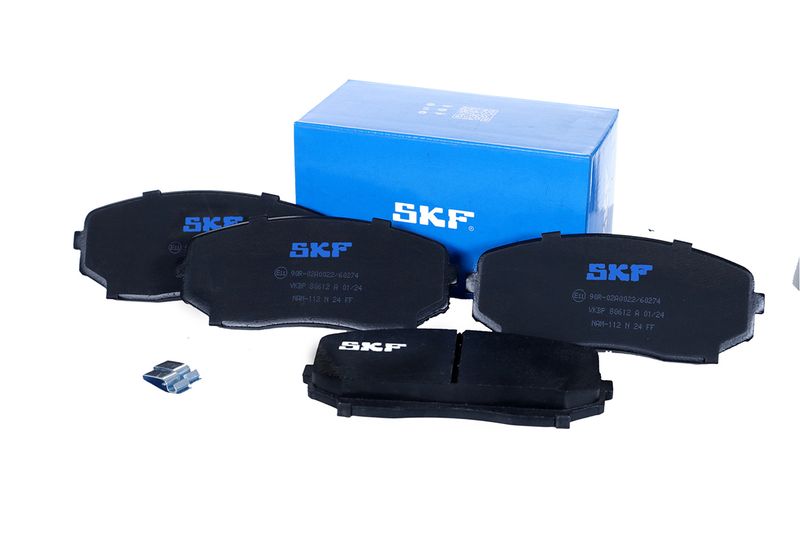 SKF VKBP80612A Комплект гальмівних накладок, дискове гальмо
