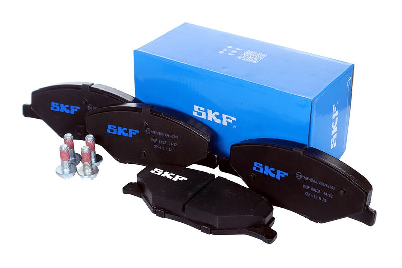 SKF VKBP80628 Комплект гальмівних накладок, дискове гальмо