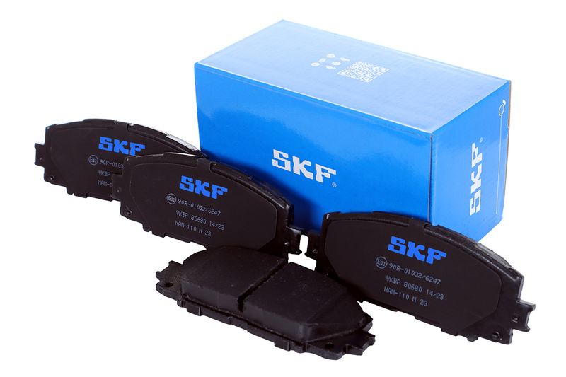 SKF VKBP80680 Комплект гальмівних накладок, дискове гальмо