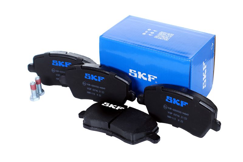 SKF VKBP80746 Комплект гальмівних накладок, дискове гальмо