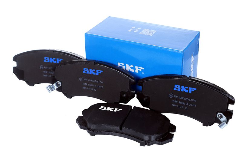 SKF VKBP80830A Комплект гальмівних накладок, дискове гальмо