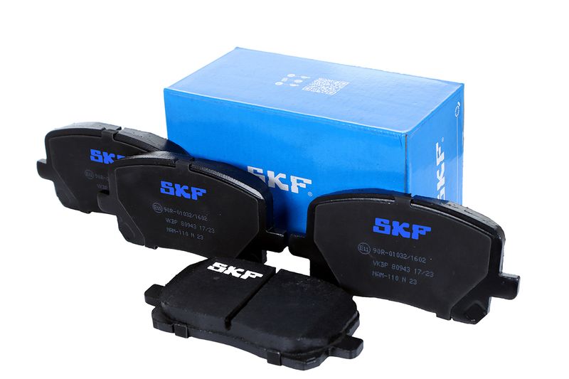SKF VKBP80943 Комплект гальмівних накладок, дискове гальмо