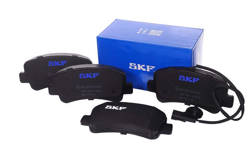 SKF VKBP90010E Комплект гальмівних накладок, дискове гальмо