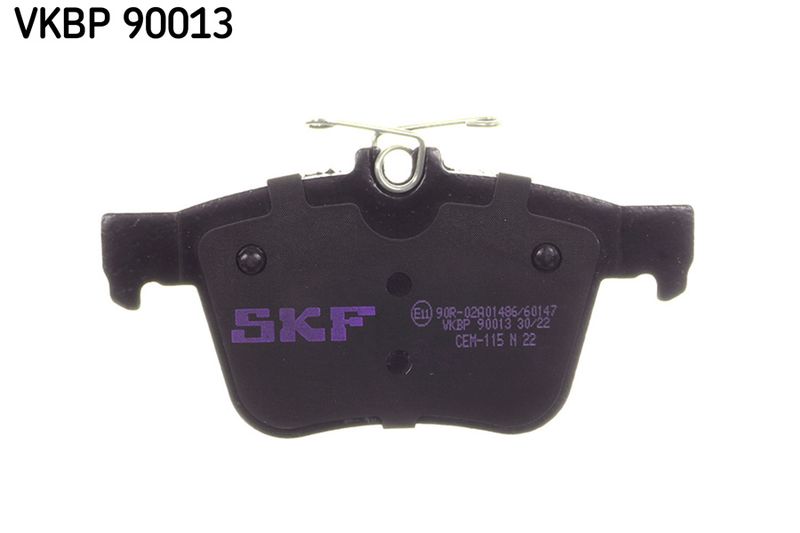 SKF VKBP90013 Комплект гальмівних накладок, дискове гальмо