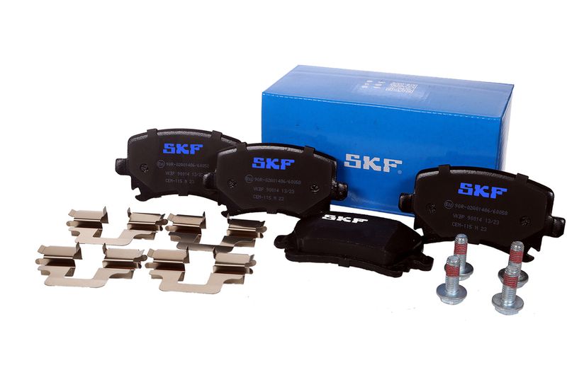 SKF VKBP90014 Комплект гальмівних накладок, дискове гальмо