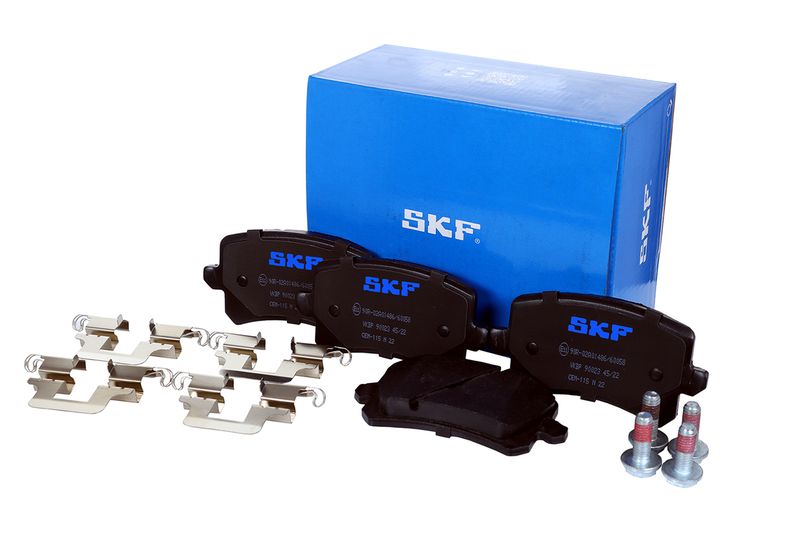 SKF VKBP90023 Комплект гальмівних накладок, дискове гальмо
