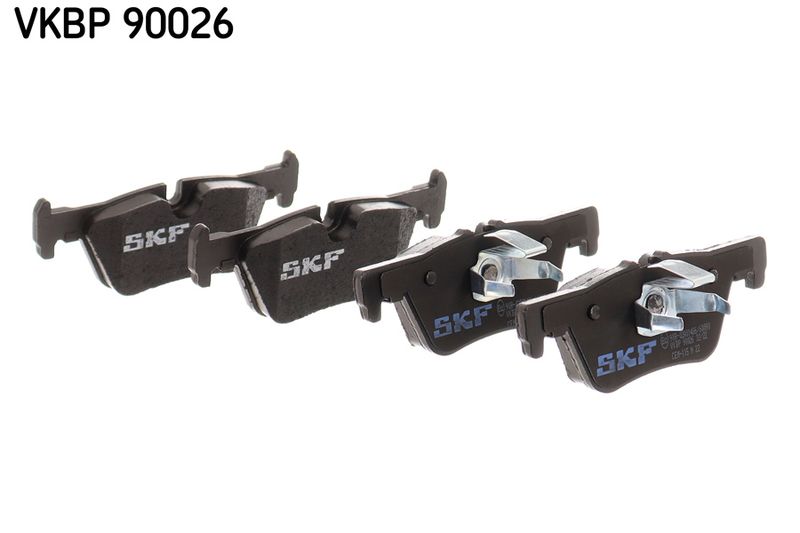 SKF VKBP90026 Комплект гальмівних накладок, дискове гальмо