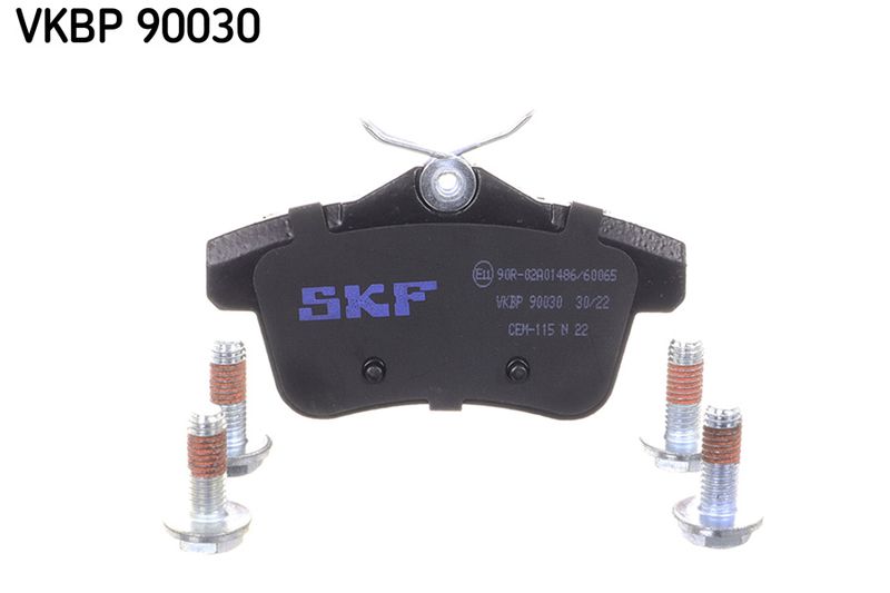 SKF VKBP90030 Комплект гальмівних накладок, дискове гальмо