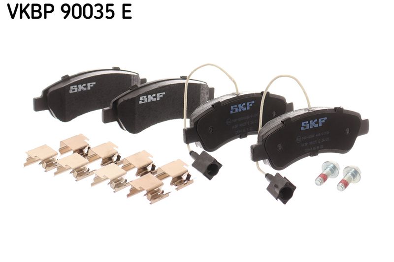 SKF VKBP90035E Комплект гальмівних накладок, дискове гальмо