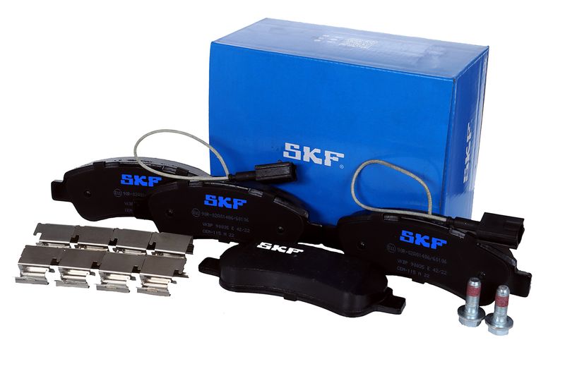 SKF VKBP90035E Комплект гальмівних накладок, дискове гальмо