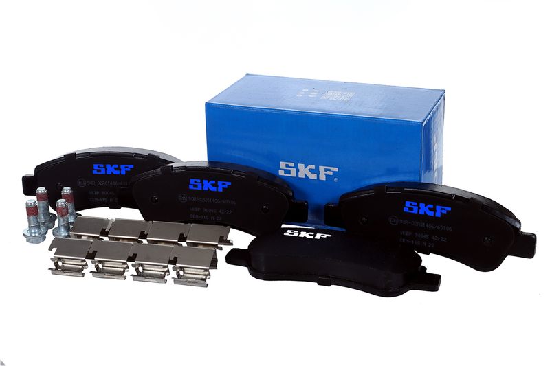 SKF VKBP90045 Комплект гальмівних накладок, дискове гальмо