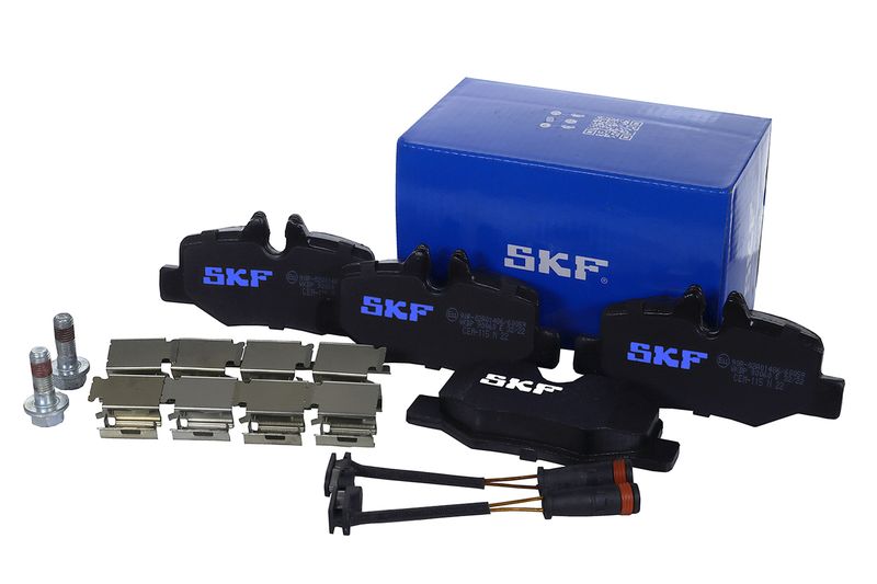 SKF VKBP90060E Комплект гальмівних накладок, дискове гальмо